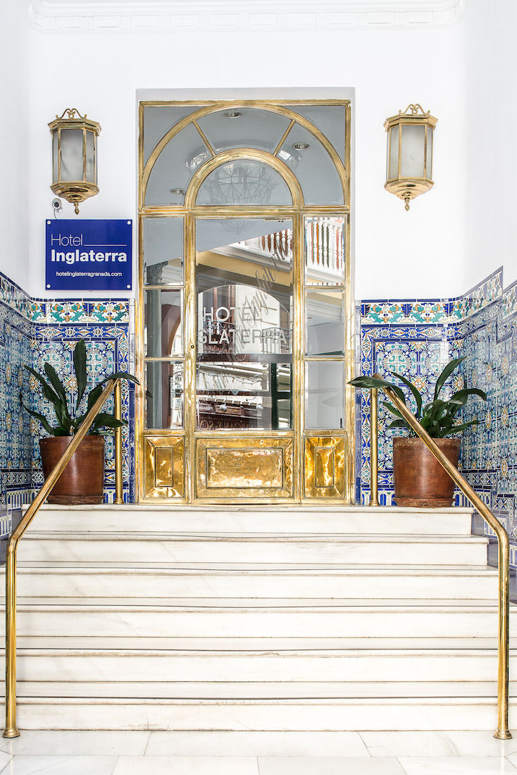 Hotel Inglaterra Granada Kültér fotó